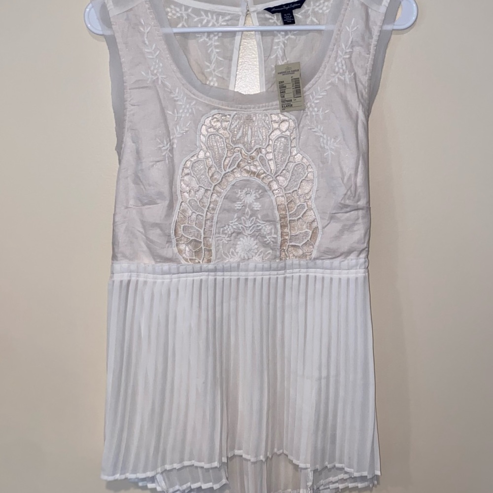 NWT American Eagle Chiffon Tank